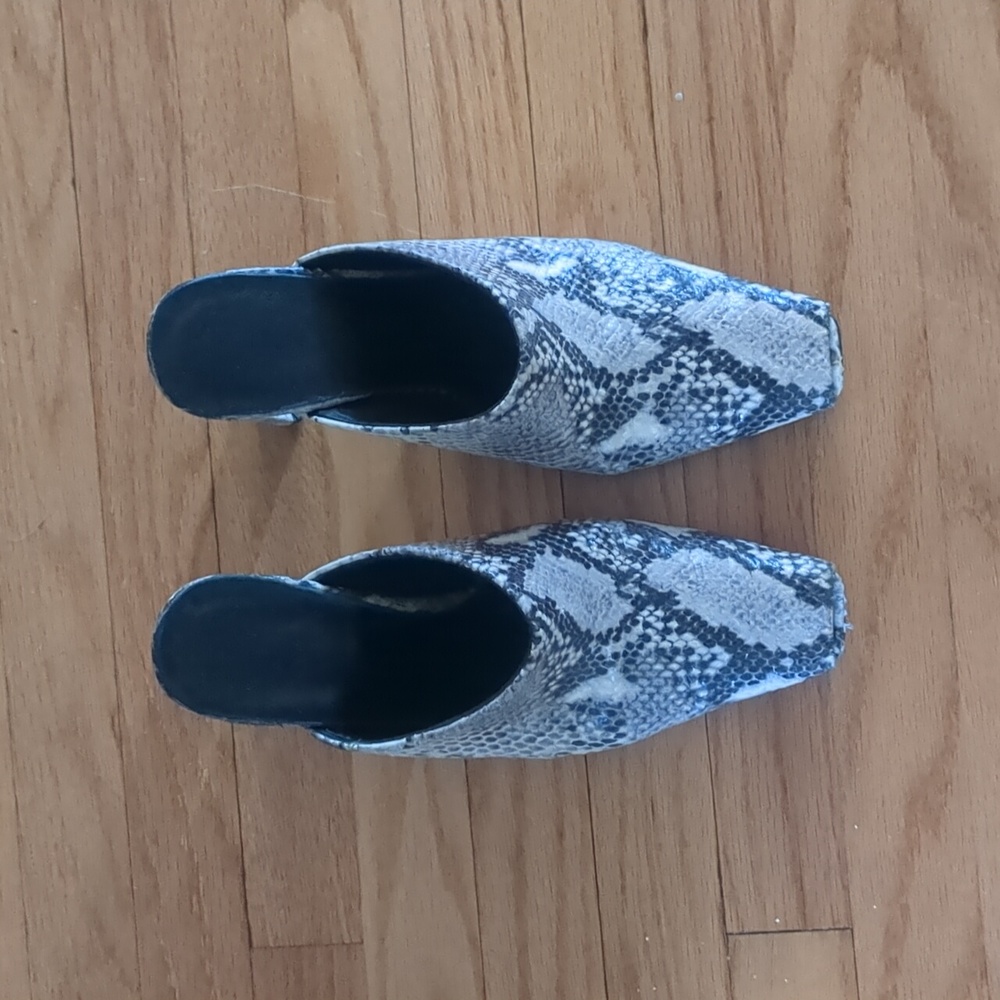Snakeskin mules - Picture 3 of 5